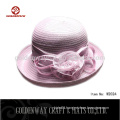 lady wholesale colorful bucket hat with flower